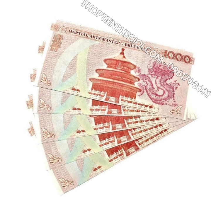 Tiền Lưu Niệm 1000 Kung Fu Lý Tiểu Long - SP006028